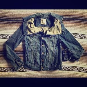 All Saints Kay Denim Jacket UK 8 US 4 Small